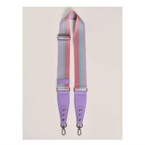 JuJuBe Bag Accessory Woven Strap - Purple/Pink/Green
